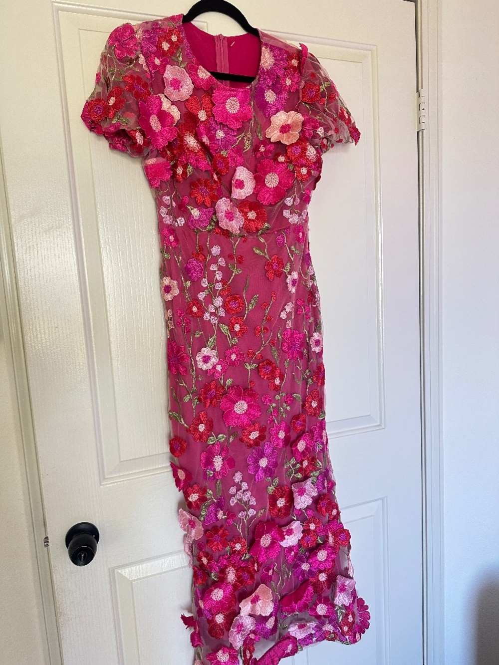 Floral Decal spring Dress